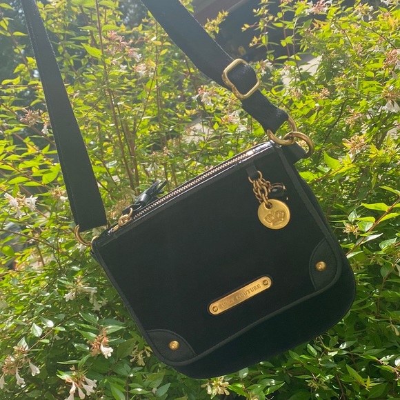 Juicy Couture Handbags - Juicy Couture Black satchel!!!!!!! Poka-Dot Interior soft material

ITEM #1